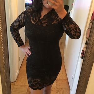 Black Lace Dress